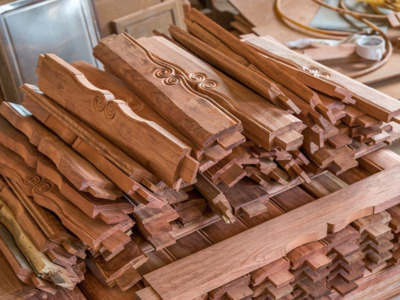 正安楼梯地板柜门的油漆修复-12